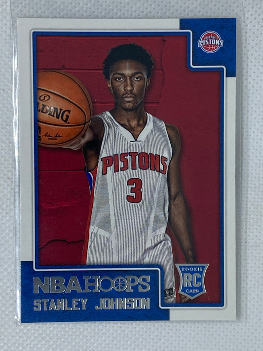 2015-16 NBA Hoops Basketball #267 Stanley Johnson RC