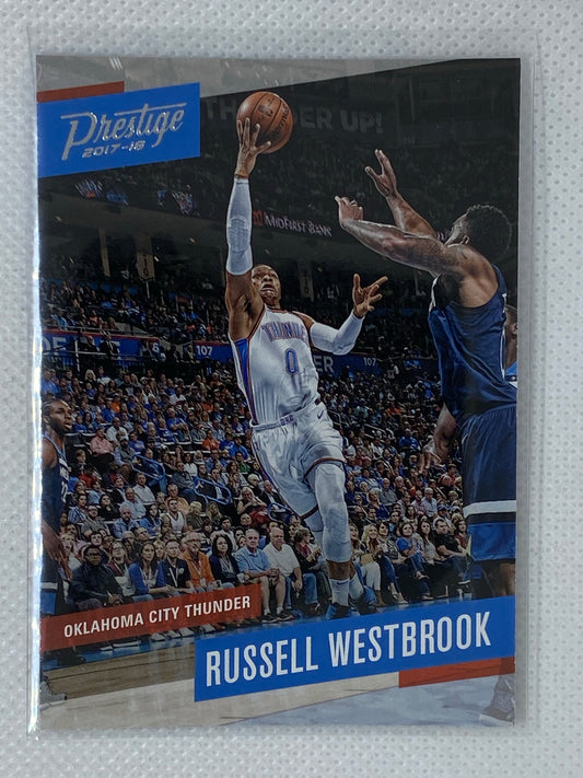 2017-18 Panini Prestige Base #126 Russell Westbrook