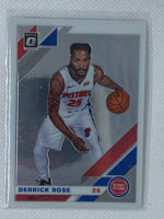 2019-20 Donruss Optic Base #116 Derrick Rose - Detroit Pistons