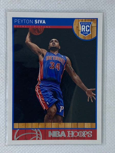 2013-14 Hoops #298 Peyton Siva RC Detroit Pistons