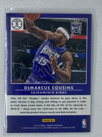 2014-15 Donruss Production Line Rebound Stat Line Season #5 DeMarcus Cousins/218