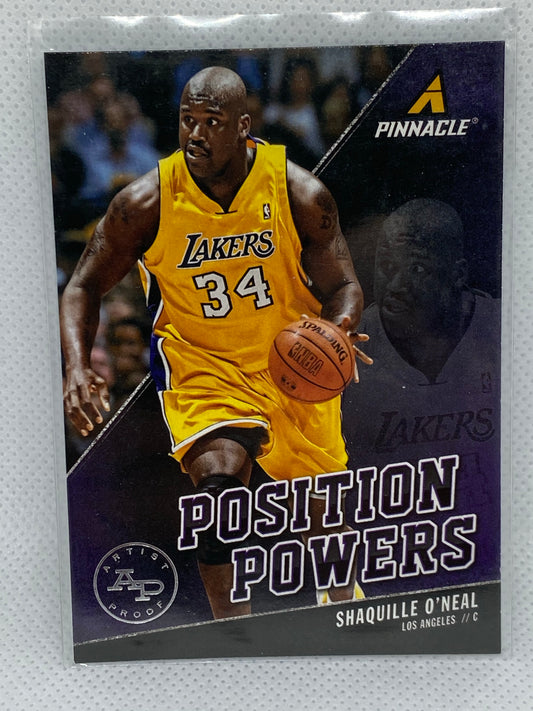 2013-14 Pinnacle Position Powers Artist Proof #17 Shaquille O'Neal