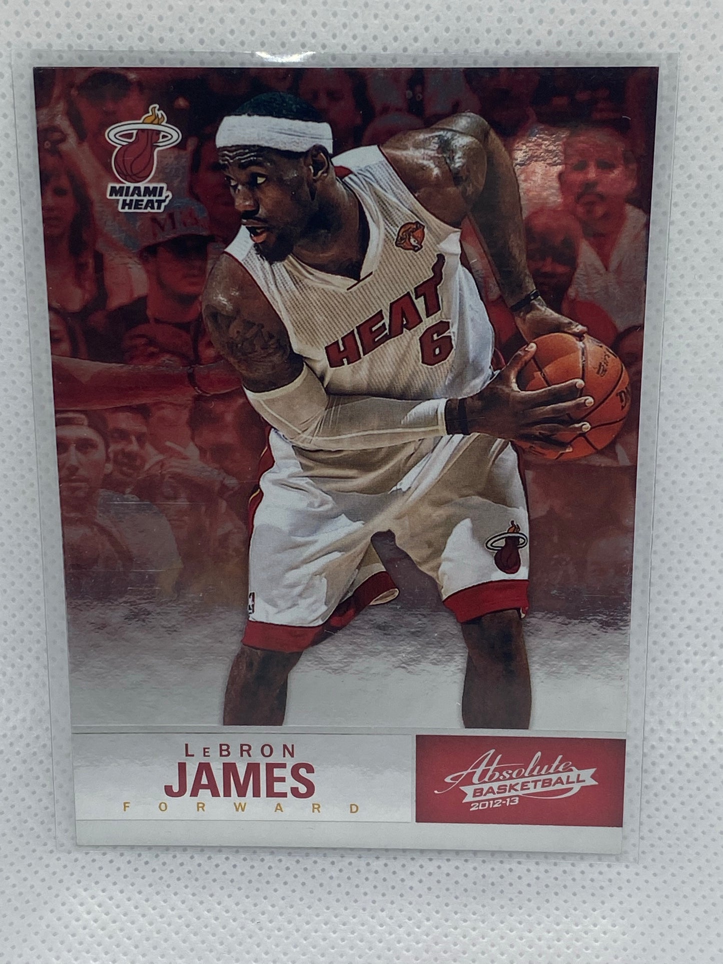 2012-13 Panini Absolute #3 LeBron James Foil Miami Heat