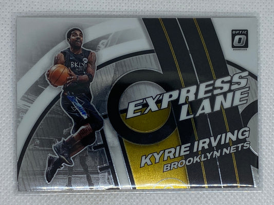 2021-22 Donruss Optic Kyrie Irving Express Lane Insert #11 Brooklyn Nets