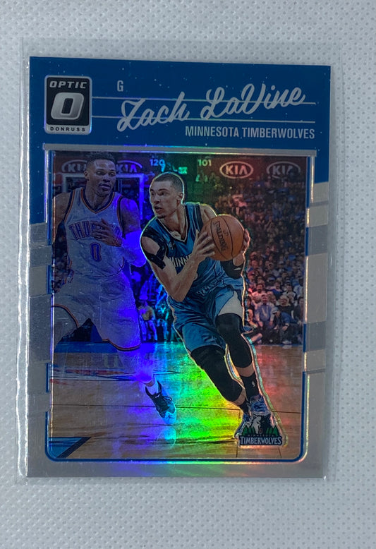 2016-17 Donruss Optic Zach Lavine #126 Silver Holo Prizm 1st Year of Set