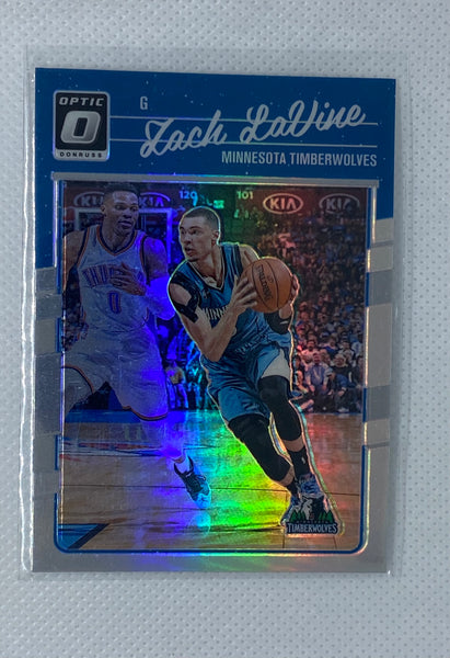 2016-17 Donruss Optic Zach Lavine #126 Silver Holo Prizm 1st Year of Set