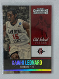 2016 Panini Contenders Basketball Kawhi Leonard #12 Los Angeles Clippers
