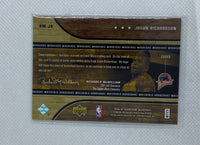 2006-07 Upper Deck Hardcourt Materials #JR JASON RICHARDSON Jersey - WARRIORS