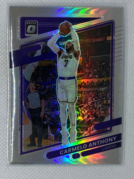 2021-22 Panini Optic Silver Holo Carmelo Anthony LA Lakers #109