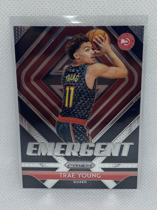 2018-19 Panini Prizm Emergent Trae Young #5 Rookie RC