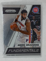 2017-18 Panini Prizm Fundamentals #12 Andre Drummond Detroit Pistons