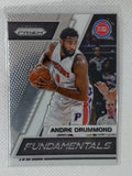 2017-18 Panini Prizm Fundamentals #12 Andre Drummond Detroit Pistons