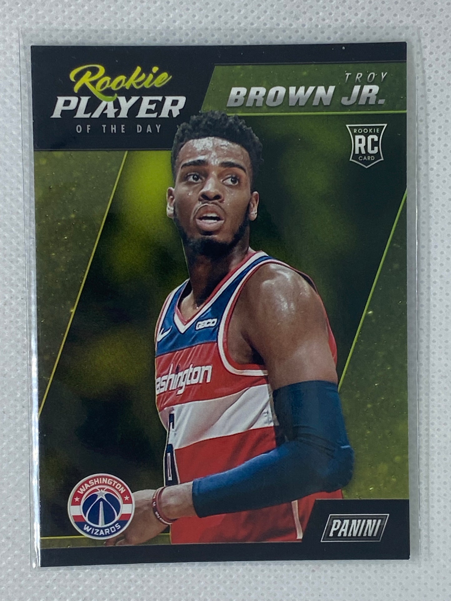 2018-19 Panini Rookie Player of the Day TROY BROWN JR. WASHINGTON WIZARDS #R-15