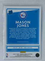 2021 Panini Chronicles MASON JONES Donruss Rated Rookie RC #199 76ers