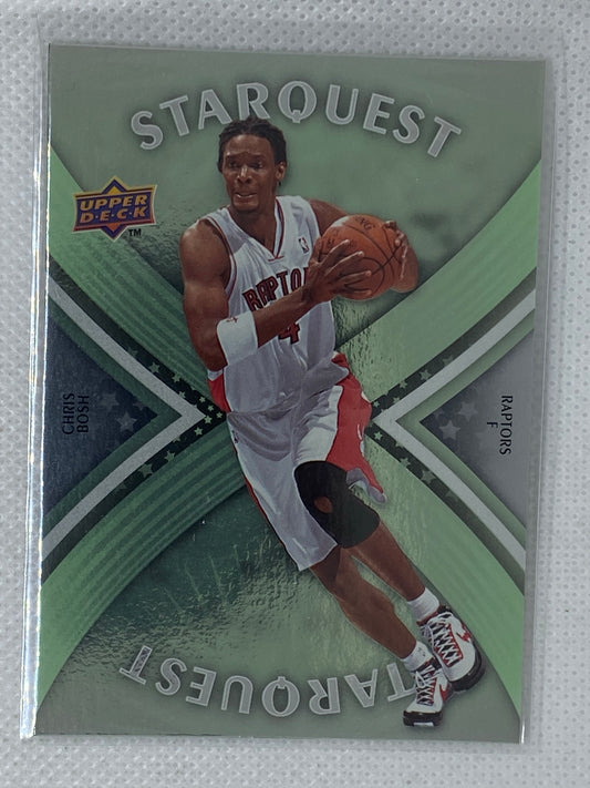 2008-09 Upper Deck First Edition Starquest #SQ4 Chris Bosh Insert Toronto Raptors