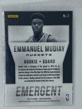 2015-16 Panini Prizm Emergent #2 Emmanuel Mudiay