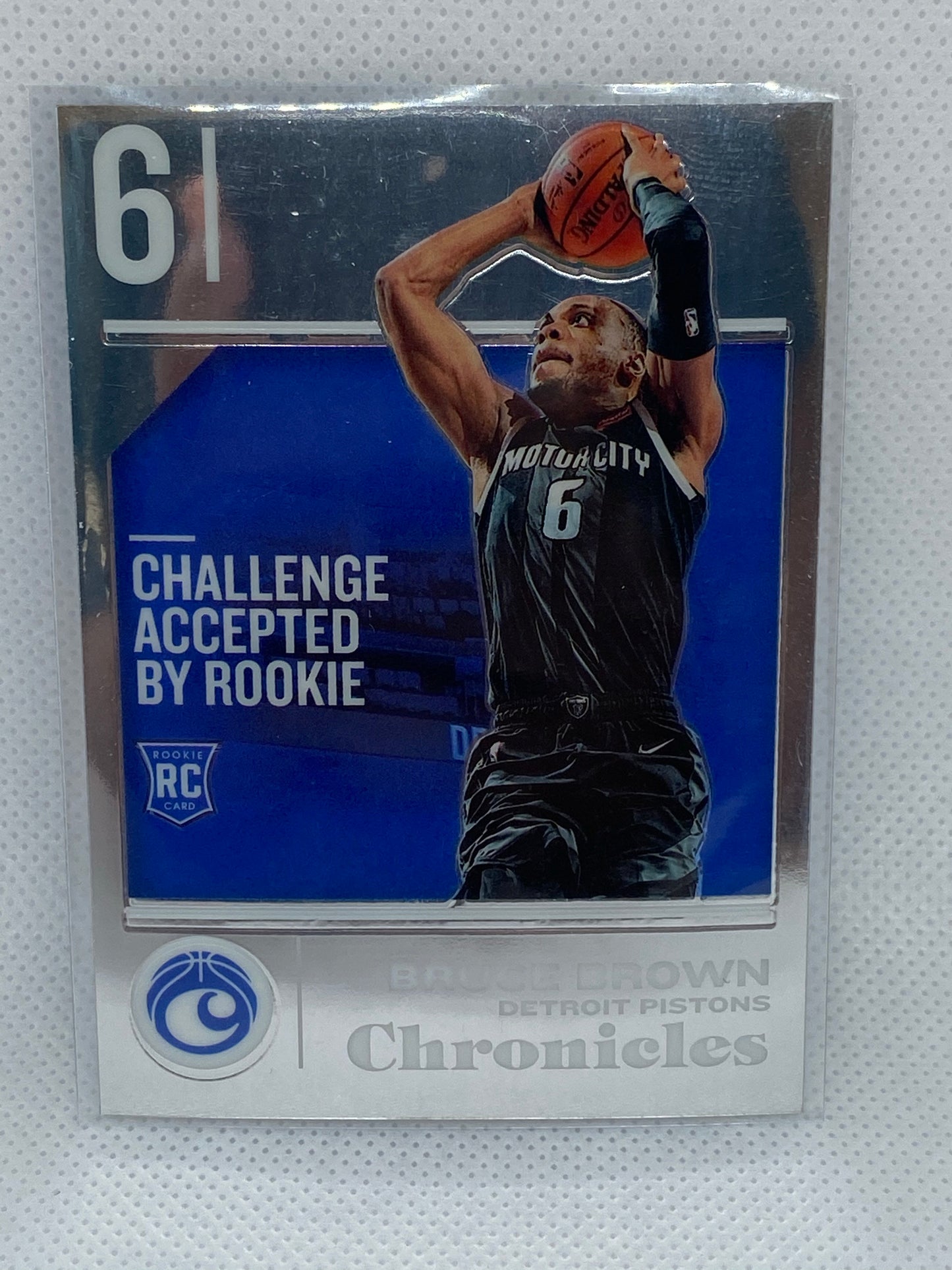 2018-19 Panini Chronicles  Bruce Brown Chrome RC #520