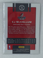 2017-18 Panini Optic CJ McCollum NBA Base Card Blazers #123