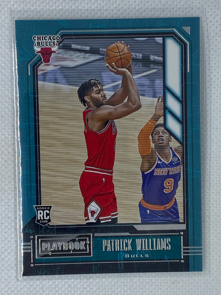 2020-21 Chronicles Playbook Patrick Williams Rookie Card RC #184 Chicago Bulls