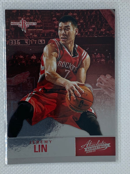 2012-13 Absolute Basketball #16 Jeremy Lin Houston Rockets