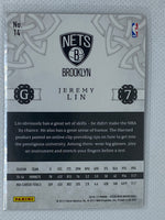 2016-17 Panini Excalibur Jeremy Lin #14 Brooklyn Nets