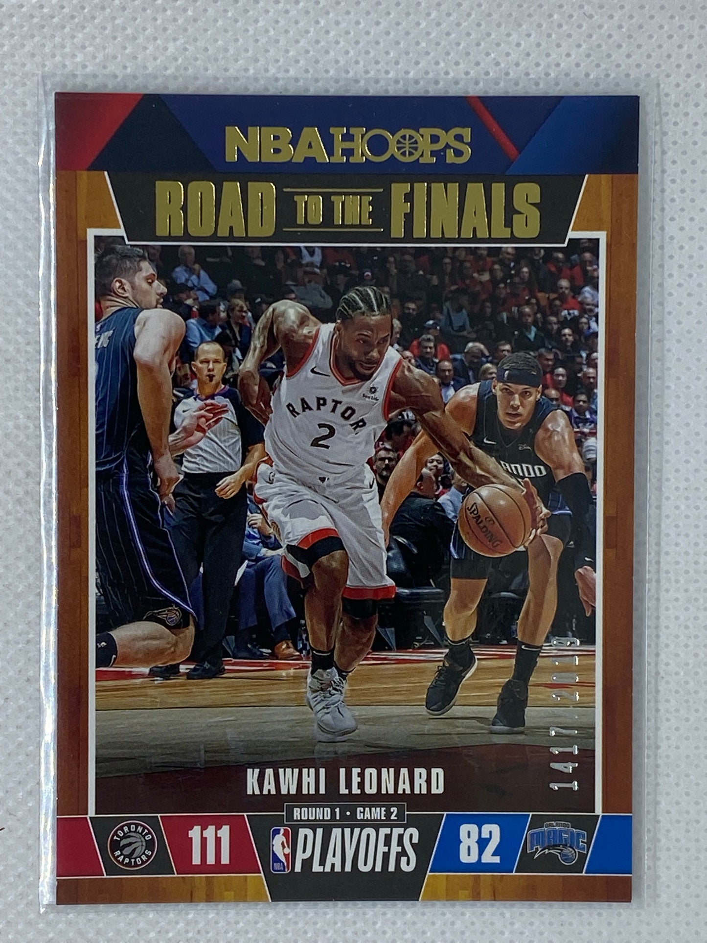 2019-20 Panini Hoops Road To The Finals #11 Kawhi Leonard Raptors /2019