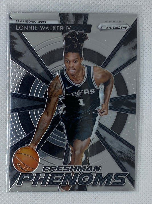 2018-19 Panini Prizm Freshman Phenoms Lonnie Walker IV #8 San Antonio Spurs