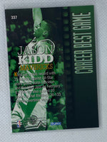 1996-97 NBA Hoops Basketball #337 Jason Kidd Career Best Game