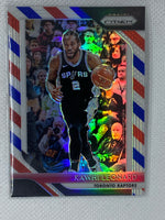 2018-19 Prizm SP Kawhi Leonard Red White Blue Prizm RWB #53 Clippers Spurs