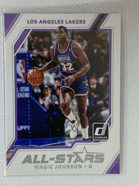 2017-18 Donruss All-Stars Magic Johnson Los Angeles Lakers #30