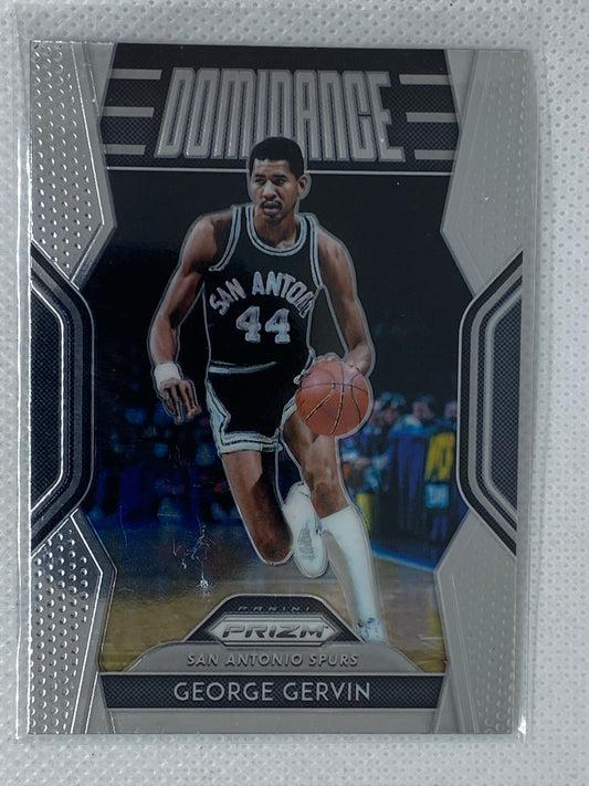 2018-19 Panini Prizm Dominance George Gervin San Antonio Spurs #20