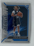 2020-21 Panini Prizm Emergent #21 Cole Anthony Rookie RC Orlando Magic