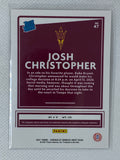 2021-22 Chronicles Draft Picks Josh Christopher #47 Donruss Rated Rookie