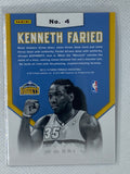 2013-14 Pinnacle Jamfest Denver Nuggets Basketball Card #4 Kenneth Faried