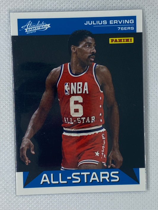 2012-13 Absolute Basketball Panini All-Stars #13 Julius Erving