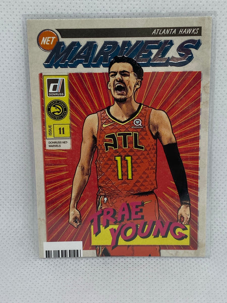 2019-20 Panini Donruss Net Marvels Trae Young #20 Atlanta Hawks