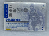 2016-17 Panini Prestige All-Time Greats Shaquille O'Neal #11