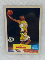 2007-08 Topps KEVIN DURANT RC #112 50th Anniversary 1957 Variation