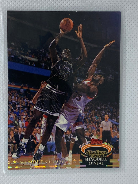 Shaquille O’Neal RC Members Choice Rookie 1992-93 Stadium Club #201