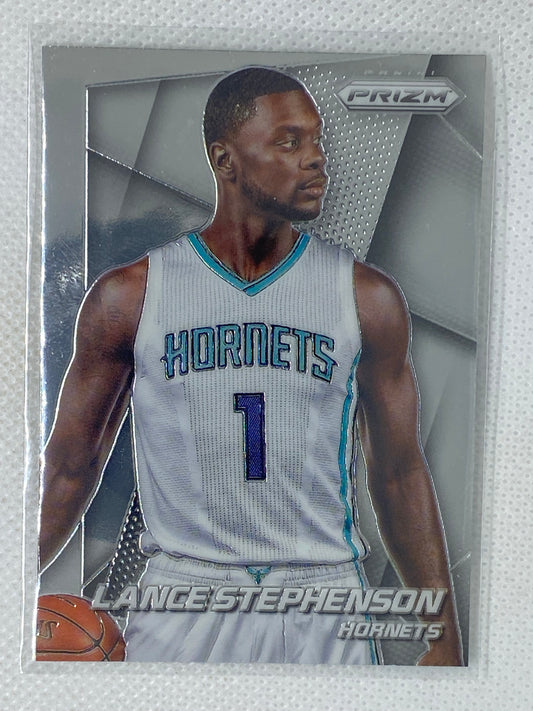 2014-15 Panini Prizm # 38 Lance Stephenson Charlotte Hornets