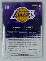 2012-13 Panini Brilliance Kobe Bryant #98 Los Angeles Lakers