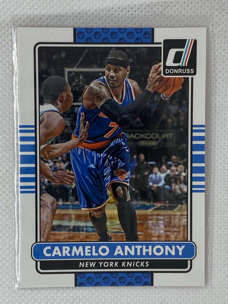 2014-15 Panini Donruss Base #51 Carmelo Anthony New York Knicks