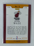 2013-14 NBA Hoops Basketball Action Shots #2 Dwyane Wade Miami Heat