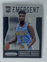 2015-16 Panini Prizm Emergent #2 Emmanuel Mudiay