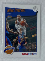 2019-20 NBA Hoops Tribute #285 Allen Iverson 76ers