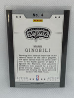 2013-14 Panini Hoops Action Shots #4 Manu Ginobili