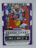 2020 Contenders Draft Picks Odell Beckham Jr. Season Ticket #78 LSU/Rams