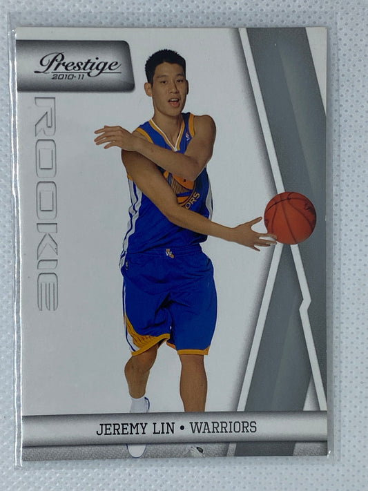 Jeremy Lin ROOKIE 2010-11 Prestige #210 RC Warriors Knicks Rockets