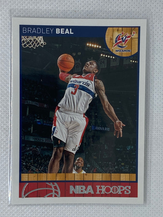 2013-14 Panini NBA Hoops Red Back Bradley Beal #163 SSP