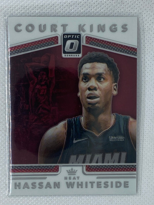 2017-18 Donruss Optic Court Kings #10 Hassan Whiteside